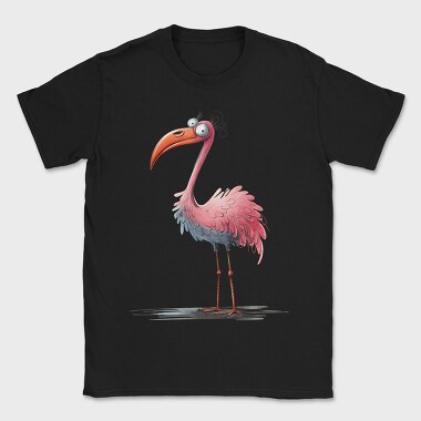 Flamingo Feet Cartoon, Tricou Barbati (Unisex)