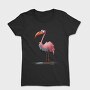 Flamingo Feet Cartoon, Tricou Femei