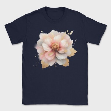 Floral Gold Glow, Tricou Barbati (Unisex)