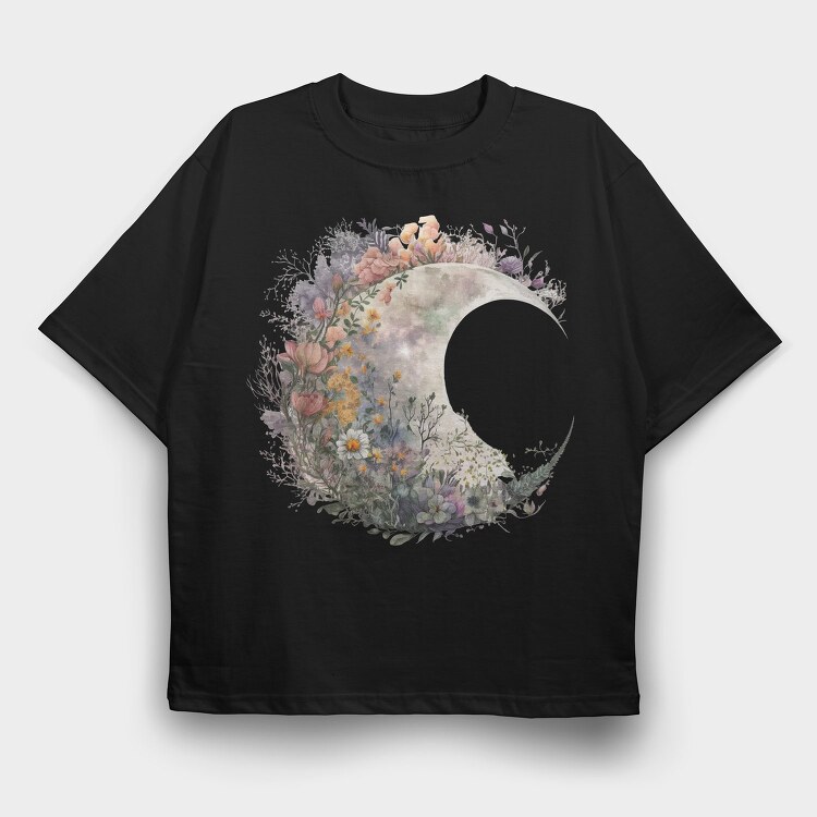 Floral Nature Lover, Tricou Oversize Barbati (Unisex)