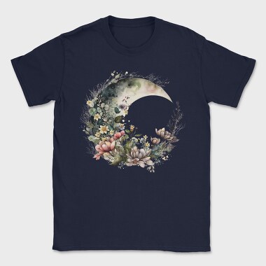 Floral Night Garden, Tricou Barbati (Unisex)