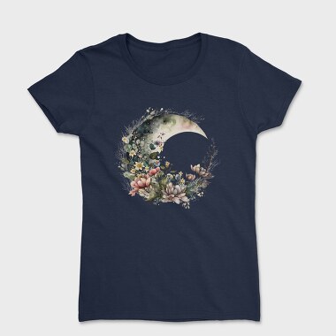 Floral Night Garden, Tricou Femei
