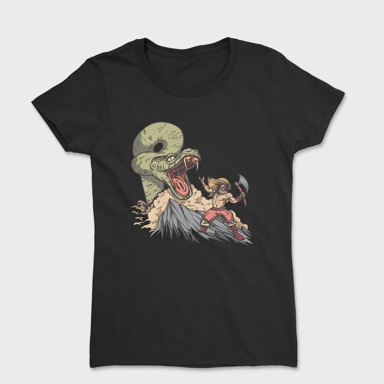 Snake vs Viking, Tricou Femei