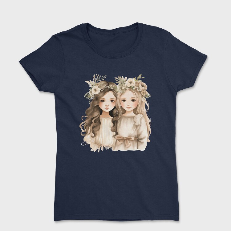 Flower Crown Girls, Tricou Femei
