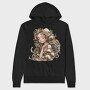 Flower Garden Serenity, Hanorac Oversize Barbati (Unisex)
