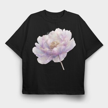 Flower Glowy Petal Glow, Tricou Oversize Barbati (Unisex)