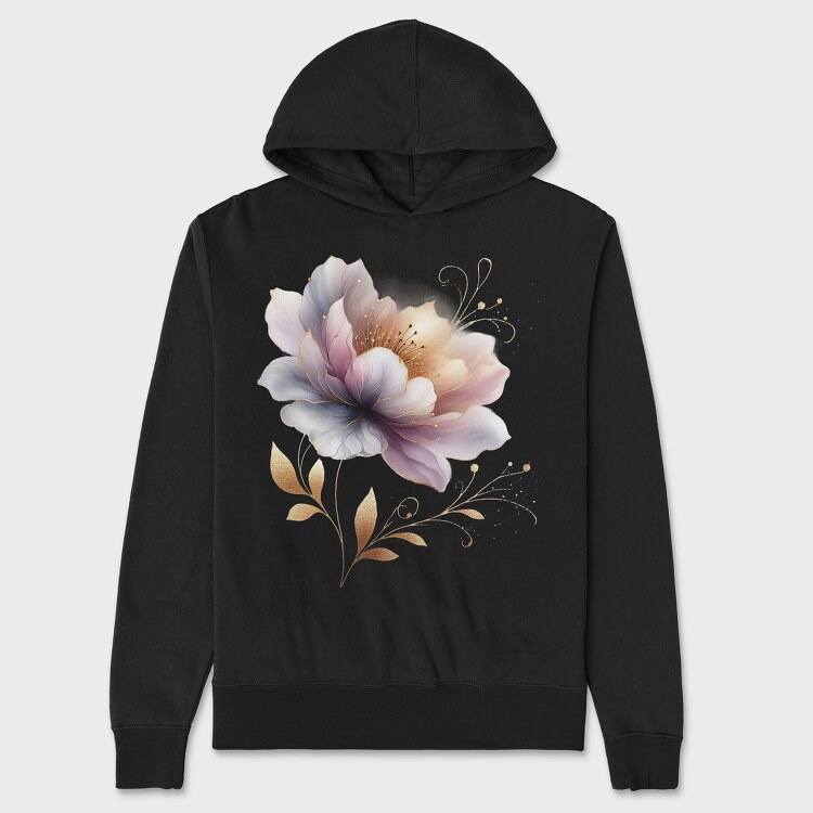 Flower Glowy Petals, Hanorac Oversize Barbati (Unisex)