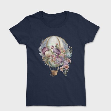 Flower Hot Balloon, Tricou Femei