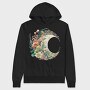 Flower Moon Circle, Hanorac Oversize Barbati (Unisex)