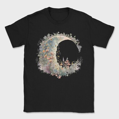 Flower Moon Garden, Tricou Barbati (Unisex)