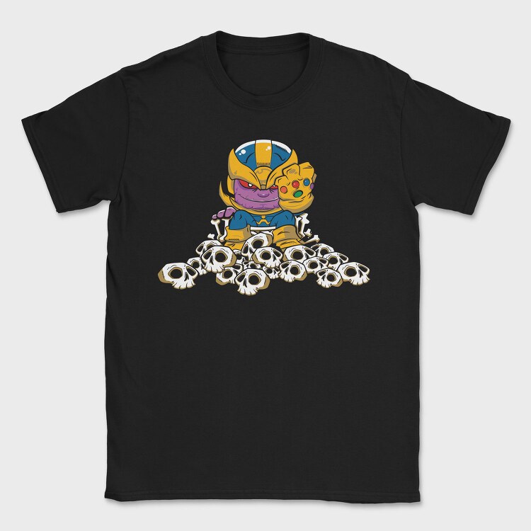 Thanos Skull Explosion, Tricou Barbati (Unisex)