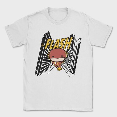 The Flash Chibi Burst, Tricou Barbati (Unisex)