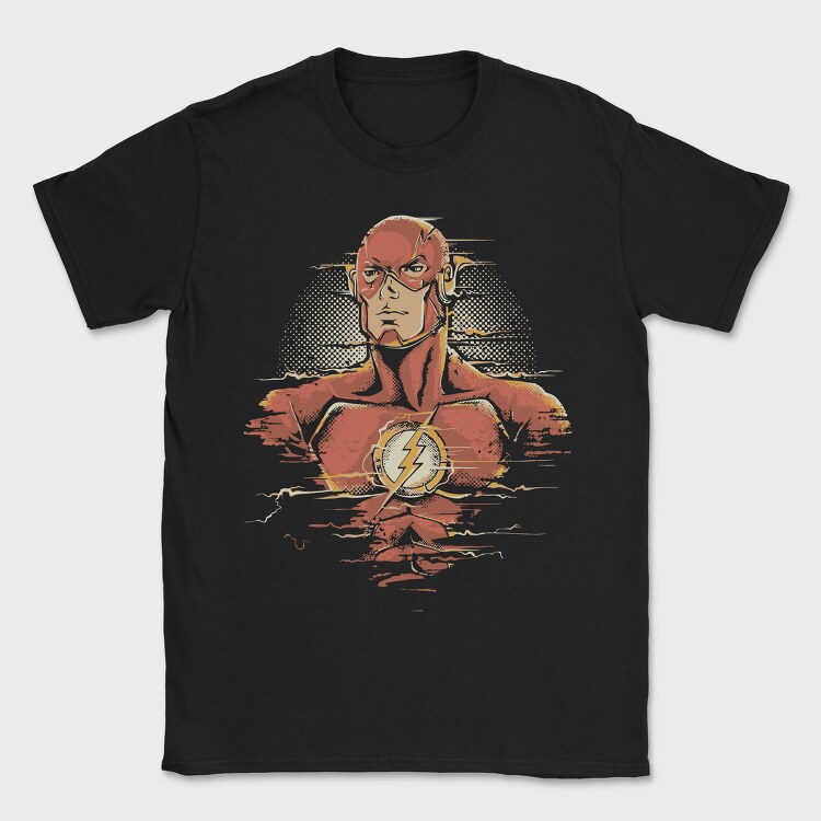 The Flash Lightning Bolt, Tricou Barbati (Unisex)