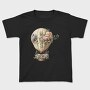 Flower Vintage Bloon, Tricou Copii