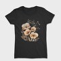 Flowers Blossom Brown, Tricou Femei