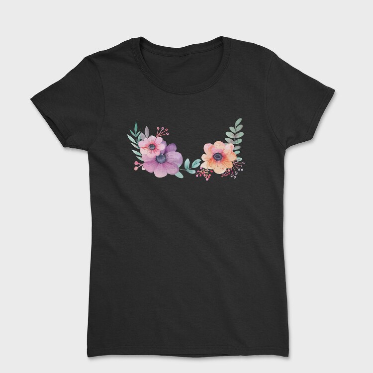 Flowers Blossom Bunch, Tricou Femei