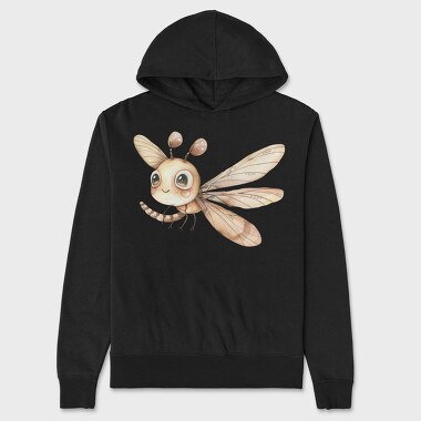 Fly Insect Art, Hanorac Oversize Barbati (Unisex)