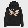 Fly Insect Art, Hanorac Oversize Barbati (Unisex)