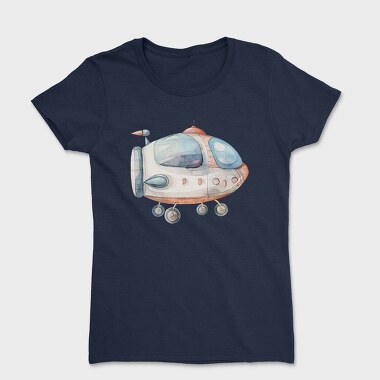 Flying Spaceship Baby, Tricou Femei