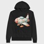 Flying Spaceship Ride, Hanorac Oversize Barbati (Unisex)