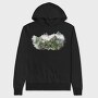 Fog Captures Mountain Mist, Hanorac Oversize Barbati (Unisex)