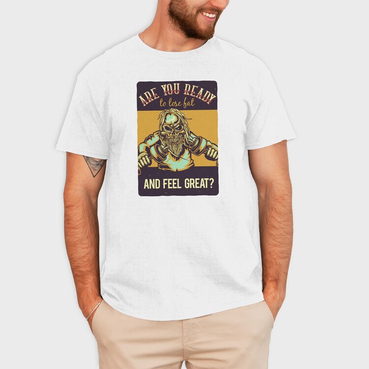 Bodybuilder Challenge, Tricou Barbati (Unisex)