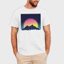 Neon Landscape, Tricou Barbati (Unisex)