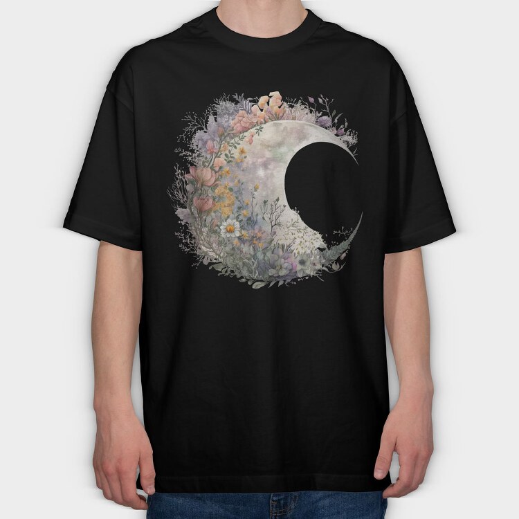 Floral Nature Lover, Tricou Oversize Barbati (Unisex)