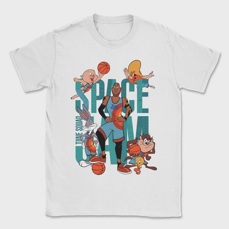 Tune Squad Hoops, Tricou Barbati (Unisex)