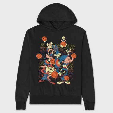 Tune Squad Slam, Hanorac Oversize Barbati (Unisex)