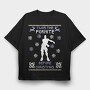 Twas The Before Christmas, Tricou Oversize Barbati (Unisex)