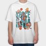 Tune Squad Hoops, Tricou Oversize Barbati (Unisex)