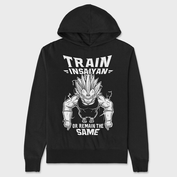 Vegeta Power Stance, Hanorac Oversize Barbati (Unisex)