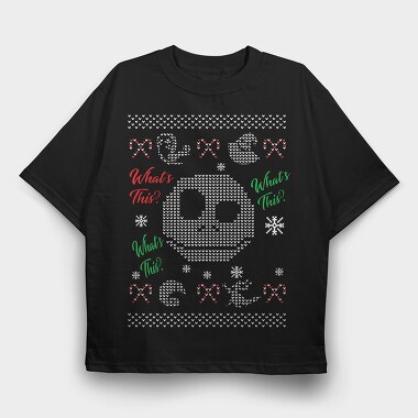 Whats This, Tricou Oversize Barbati (Unisex)