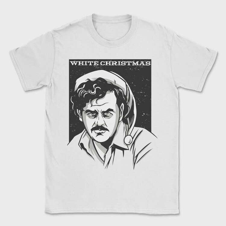 Whitechristmasman, Tricou Barbati (Unisex)