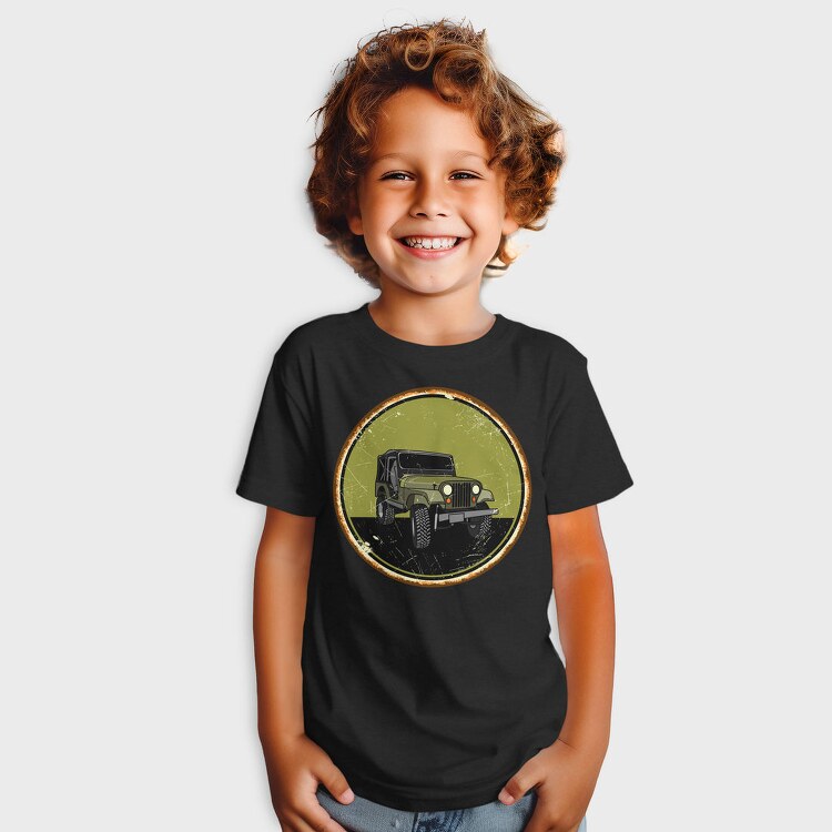 Jeep Adventure Emblem, Tricou Copii