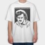 Whitechristmasman, Tricou Oversize Barbati (Unisex)