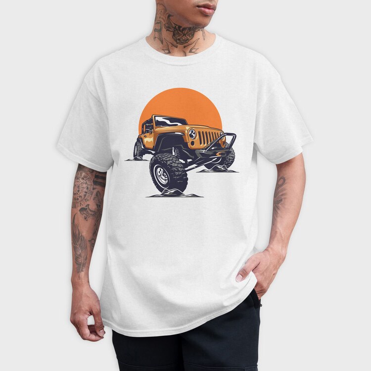 Desert Adventure, Tricou Barbati (Unisex)