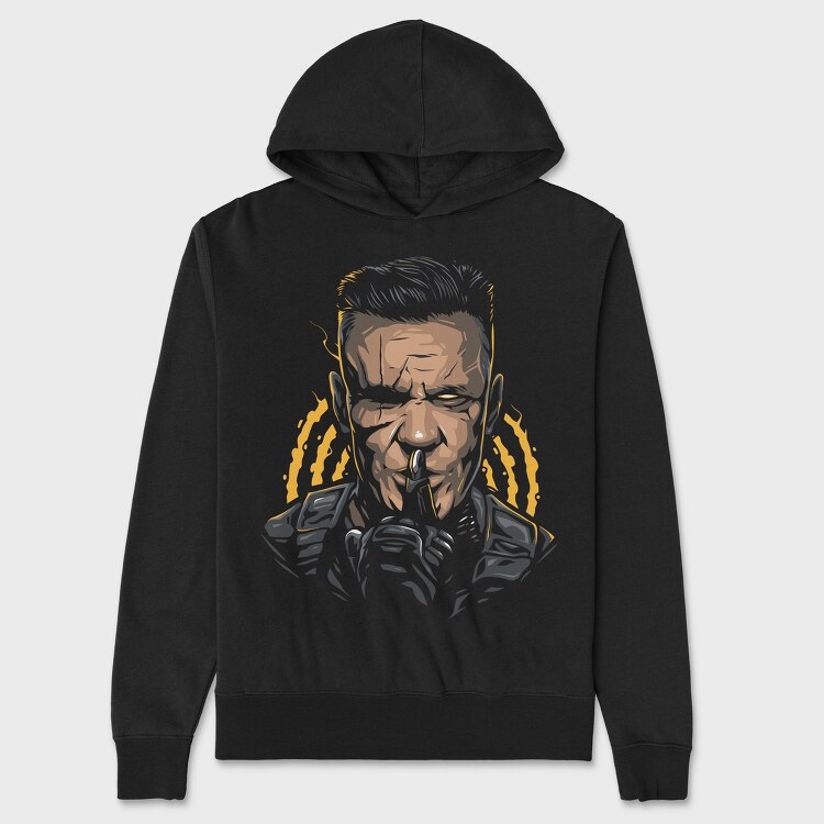 Wolverines Claw, Hanorac Oversize Barbati (Unisex)