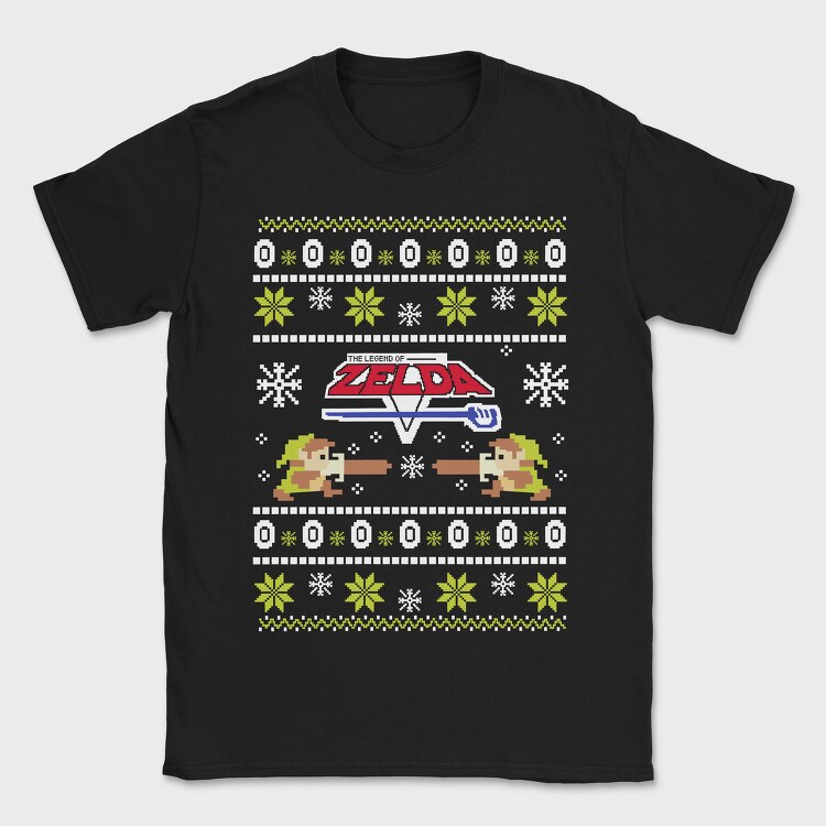Zelda Winter Adventure, Tricou Barbati (Unisex)