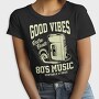 Retro Cassette Beats, Tricou Femei