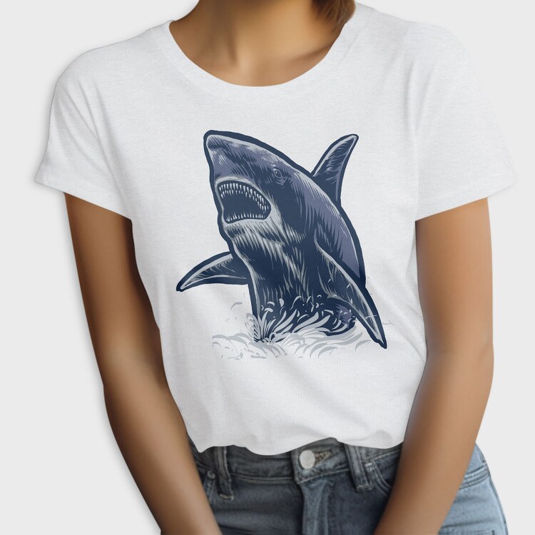 Shark Attack Jaws, Tricou Femei