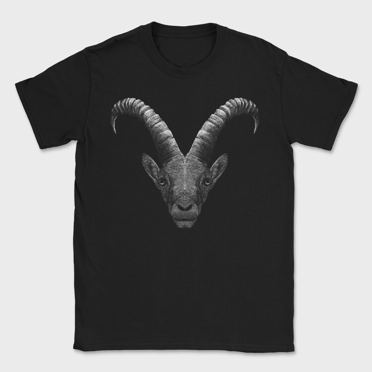 Alpine Goat Ibex, Tricou Barbati (Unisex)