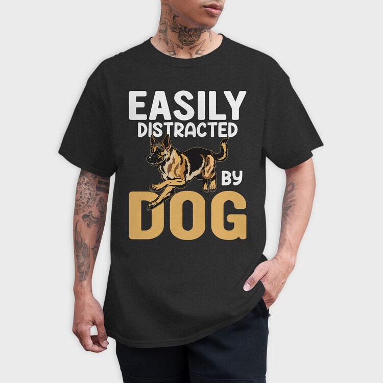 Dog Run, Tricou Barbati (Unisex)