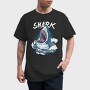 Shark Attack Wave, Tricou Barbati (Unisex)