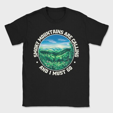 Smoky Mountains Are Calling, Tricou Barbati (Unisex)