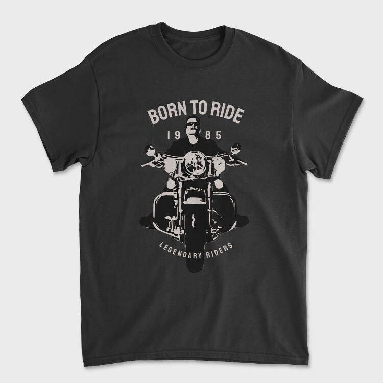 Born To Ride 1985, Tricou Barbati (Unisex)