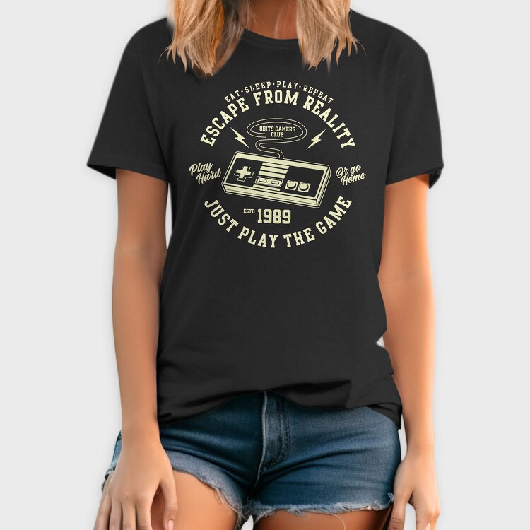 Retro Gaming Club, Tricou Barbati (Unisex)