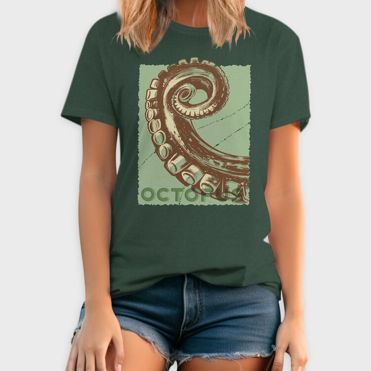 Octopus, Tricou Barbati (Unisex)