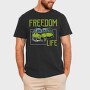 Freedom Life Van, Tricou Barbati (Unisex)